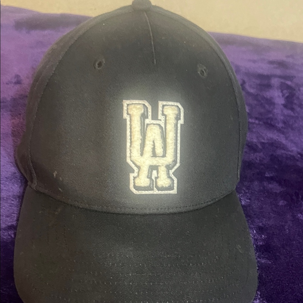 Under Armour Black Cap with White Logo